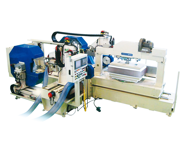 NC multiple machine (Mirror finishing and grooving)